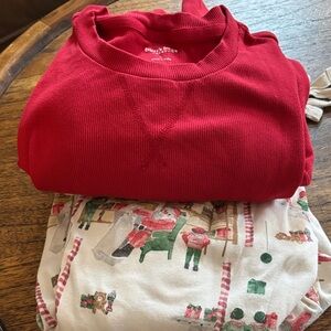 Men’s Burt’s bees Christmas matching pajamas (matching women’s for sale too)